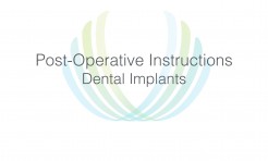 Post-Operative Instructions: Dental Implants at Northern Westchester Oral Surgery
